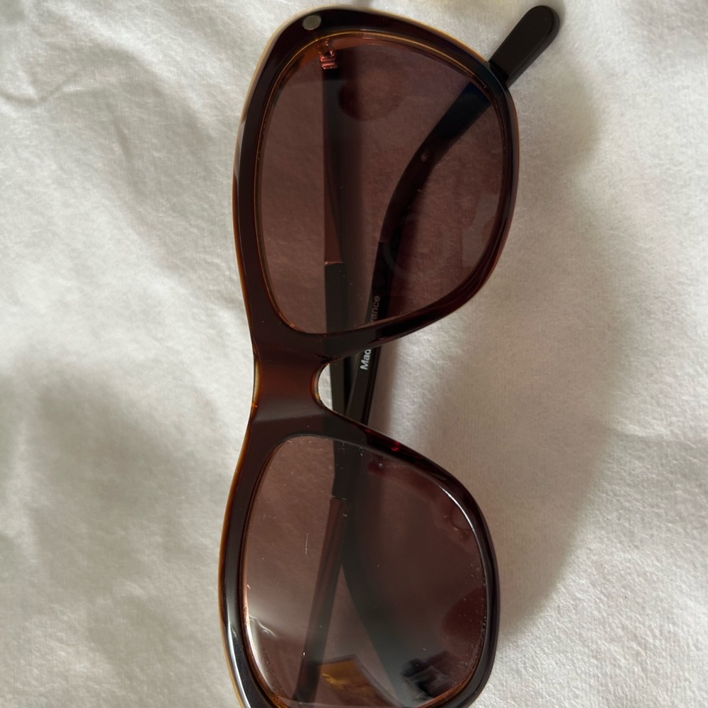 Balmain Oversized Tortoiseshell Sunglasses with Brown Lenses